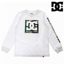 キッズ 長袖 Tシャツ DC ディーシー 7425J891 ジュニア (130cm〜160cm) FX3 H21