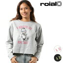 レディース トレーナー roial ロイアル R803GLT...