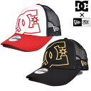 キッズ ジュニア メッシュキャップ DC ディーシー × NEW ERA ニューエラ ADBHA03098 帽子 男の子 女の子 カジュアル ストリート 春 夏 GX1 B8