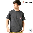 メンズ 半袖 Tシャツ RIPCURL リップカール T01-307 SO AUTHENTIC EMB SS TEE トップス サーフ GX1 C16