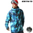 送料無料 スノーボード ウェア ジャケット ESTIVO エ...