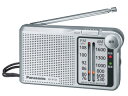 Panasonic/パナソニック 【納期未定】RF-P155-S(シルバー) FM/AM 2バンドレシーバー