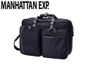 MANHATTAN EXP./マンハッタンエクスプレス 53-80251 メンズ 3way ビジネスバッグ (ブラック) MANHATTAN EXP./マンハッタンエクスプレス 53-80251 メンズ 3way ビジネスバッグ (ブラック)