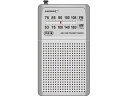 HIDISC/ハイディスク HIDISC 大きな表示でかんたん選局 AM/FMポケットラジオ HD-RAD81SV