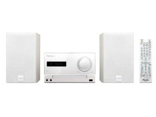 PIONEER/パイオニア X-CM35-W（ホワイト）　CD ミニコンポーネントシステム　【送料代引き手数料無料！】