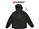 ELEMENT/エレメント MEN'S フロントジッパーナイロンジャケット【ブラック】sizeL■ALDER POP 【オススメ】 ストリート ファッション スケボー トップス カジュアル スポーツ アウトドア