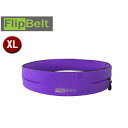 FlipBelt/フリップベルト FBV スポーツウエストポーチ (バイオレット) 【XLサイズ】