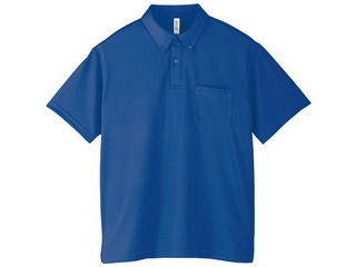 glimmer/グリマー ドライボタンダウンポロシャツ　33103209の画像