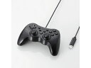ELECOM/エレコム 12ボタンUSBゲームパッド/振動機能・連射機能付/ブラック JC-U3712FBK