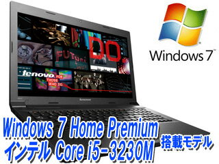 Lenovo/レノボ 15.6型ワイドグレア液晶ノートPC Lenovo B590 59394997