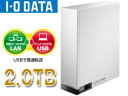 I・O DATA/アイ・オー・データ LAN＆USB接続対応外付けハードディスク 2TB LAN DISK HDL-CE2.0S 【Windows 8対応】