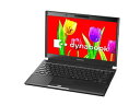 TOSHIBA/東芝 スリムコンパクトノートPC dynabook R731/38EB グラファイトブラック PR73138ERFB