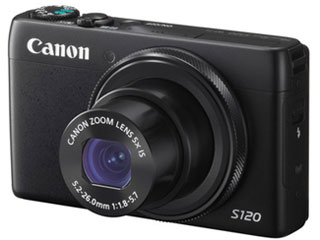 CANON/キヤノン PowerShot S120(ブラック)　コンパクトデジタルカメラ★\5,000キャッシュバック対象商品★