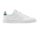 カラー:ランニングホワイト×ランニングホワイト×グリーン adidas/アディダス adidas ADVANCOURT LEA M スニーカー 31.0cm F36424