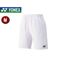 YONEX/ヨネックス 15048-11 UNIハーフパンツ（スリムフィット） 【M】 （ホワイト）の画像