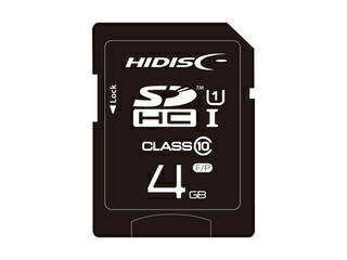 HIDISC nCfBXN SDHCJ[h 4GB CLASS10 UHS-1Ή ] Read70 HDSDH4GCL10UIJP3