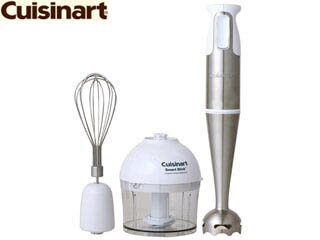 ★週末特価！★Cuisinart/クイジナート CSB-77JBSTRW　スマートスティックハンドブレンダー(ホワイト)【チョッパー容器＆泡立て付き】【送料無料】【smtb-u】