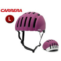 CARRERA/カレラ PRECINCT シティバイクヘルメット 【Lサイズ】 (Matte Fuchsia Ivory)の画像