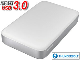 バッファロー ミニステーション Thunderbolt＆USB3.0用 ポータブルHDD 500GB