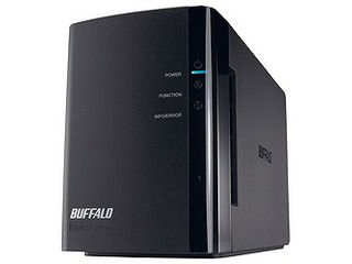 バッファロー RAID機能搭載 ネットワーク対応LAN接続ハードディスク 1TB LS-WX1.0TL/R1J