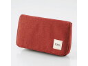 ELECOM/エレコム 【BORSA/ボルサ】【コンパクトタイプ】マルチ収納ポーチ レッド BMA-GP05RD