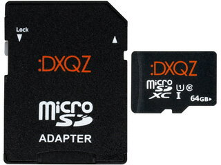   h[ microSDXCJ[h 64GB Class10 UHS-I U1 FDXQZ DDMS064G01 10wZbg