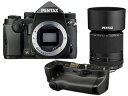 PENTAX/ペンタックス KPボディキット（ブラック）＋D-BG7 バッテリーグリップ＋DA 55-300mmF4.5-6.3レンズセット【kpset】