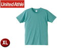 UnitedAthle/ユナイテッドアスレ 540101C 5.0オンスTシャツ アダルトサイズ 【XL】 (セージブルー)