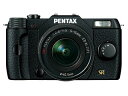 【純正スペア電池プレゼント！】 PENTAX/ペンタックス PENTAX Q7 ズームレンズキット（ブラック）　【送料代引き手数料無料！】