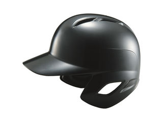 ZETT/ゼット BHL570-1900 ソフトボール 打者用ヘルメット (ブラック) 【Sサイズ】の画像