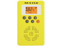 FCR エフ・アール・シー NEXTEC NX-W109RD(イエロー) 防災ラジオ
