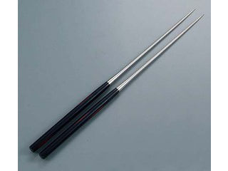 金口製作所 塗り柄盛箸 18cm 曙
