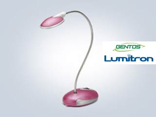 GENTOS/ジェントス DK-F1CW3 LEDスタンドライト「ルミトロンクール」ピンク