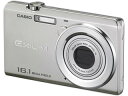  CASIO/カシオ EX-ZS12SR（シルバー）　EXILIM/エクシリム高品位なステンレスボディ。最薄部16.5mmのスタイリッシュモデル