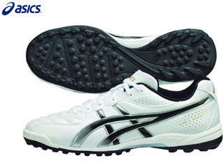 asics/アシックス TST648-0090 DS LIGHT 5 TF（ディーエスライト 5 TF）[パールホワイト×ブラック]【23.5】