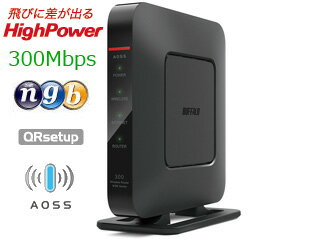 バッファロー 11n/g/b対応 300Mbps 無線LANルーター WSR-300HP...:murauchi-denki:64122334