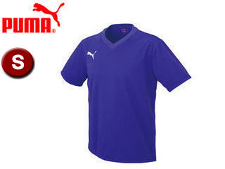 PUMA/プーマ 903291-6 ワンポイント半袖ゲームシャツ 【S】 (PURPLE-WHI)の画像