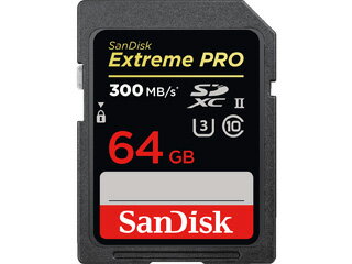 SanDisk TfBXN [ɂԂ܂ SDXCJ[h 64GB GNXg[ v UHS-II Class10 SDSDXPK-064G-JNJIP