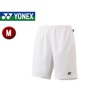 YONEX/ヨネックス 1550-11 UNIベリークールハーフパンツ 【M】 （ホワイト）の画像