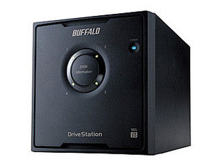 バッファロー RAID USB3.0用 外付ハードディスク 4ドライブ 12TB HD-QL12TU3/R5J 納期にお時間がかかる場合があります