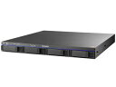 I・O DATA/アイ・オー・データ 拡張ボリューム採用 19インチラックマウント 4ドライブビジネスNAS LAN DISK H 12TB HDL4-H12R