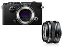OLYMPUS/¥ª¥ê¥ó¥Ñ¥¹ OLYMPUS PEN-F ¥Ü¥Ç¥£¡Ê¥Ö¥é¥Ã¥¯¡Ë+M.ZUIKO DIGITAL 17mm F1.8¡Ê¥Ö¥é¥Ã¥¯¡Ë¥»¥Ã¥È¡Úpenfset¡Û ¡ÚǼ´ü¤Ë¤ª»þ´Ö¤¬¤«¤«¤ë¾ì¹ç¤¬¤¢¤ê¤Þ¤¹¡Û