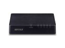 BUFFALO/バッファロー 10/100Mbps対応 スイッチングハブ 電源外付けモデル 5ポート ブラック LSW4-TX-5EPL/BKD