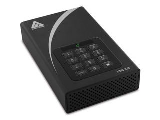 Apricorn Aegis Padlock DT-USB3.0-ADT-3PL128-1000 1TB KW8516