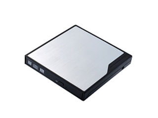 ロジテック USB3.0対応ポータブルDVDドライブ LDR-PME8U3LSV シルバー