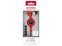 GA[WFC NISSAN CZXi FAIRLADY Z STREO EARPHONEMIC RED NZ-ES37RD