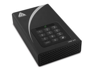 Apricorn Aegis Padlock DT-USB3.0-ADT-3PL128-2000 2TB KW8517【送料無料】【smtb-u】