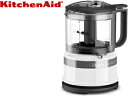 KitchenAid/キッチンエイド 9KFC3516-WH ミニフードプロセッサー 3.5カップ ホワイト