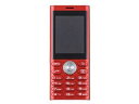 un.mode アンモード 2.4型 SIMフリー携帯電話 un.mode phone 01（アンモードフォン） レッド UM-01R 標準SIMx1 ドコモ/ソフトバンク3G対応
