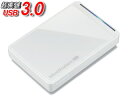 バッファロー USB3.0対応ポータブルハードディスク 1.5TB HD-PCT1.5U3-GW ホワイト